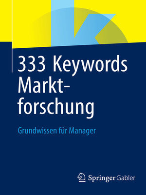 cover image of 333 Keywords Marktforschung
